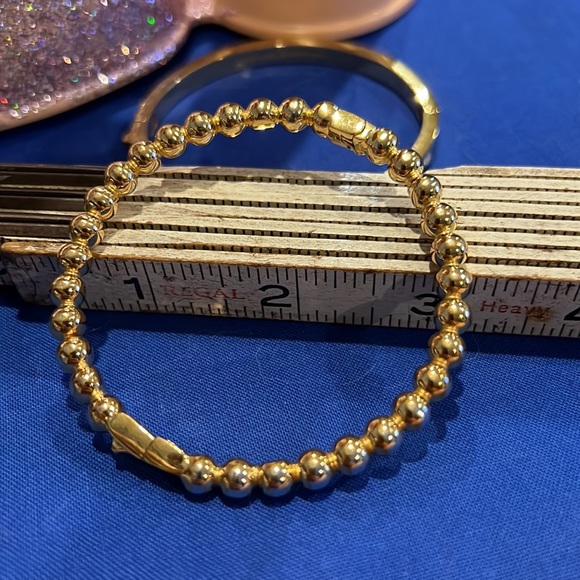 Kate Spade Hinge Bracelet - Gold Tone - Picture 2 of 4